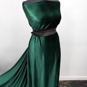 Catifea Elastica Verde Inchis - imagine 4