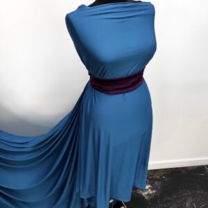 Lycra Uni Albastru Turcoaz Italian Style - imagine 1