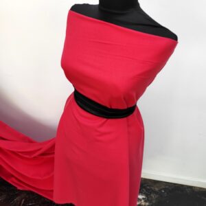 Gabardin Stofita Cu Lana Corai - imagine 2