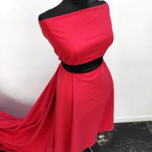 Gabardin Stofita Cu Lana Corai - imagine 3