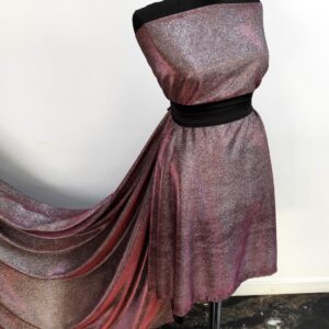 Lurex Grena / Jerse Subtire Cu Sclipici Gri - imagine 1