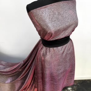 Lurex Grena / Jerse Subtire Cu Sclipici Gri - imagine 2