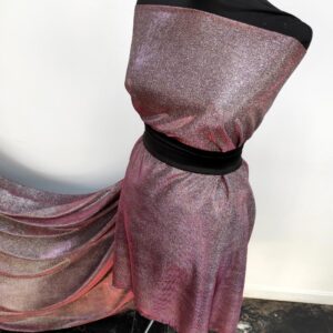 Lurex Grena / Jerse Subtire Cu Sclipici Gri - imagine 4