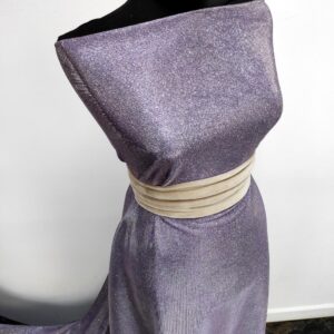 Lurex Lila / Jerse Subtire Cu Sclipici Gri - imagine 1