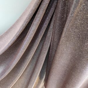 Lurex Roz / Jerse Subtire Cu Sclipici Gri - imagine 3