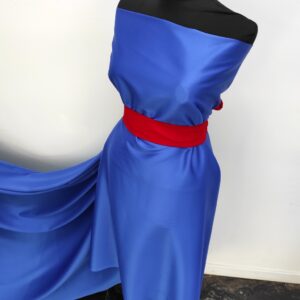 Tafta Elastica Ducesa Satinata Albastru Regal - imagine 2