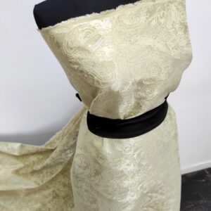 Bumbac Jaquard Verde Olive Embosat - imagine 5