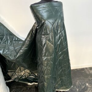 Fas Verde Inchis Matlasat Cusut Glosy - imagine 1