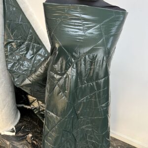 Fas Verde Inchis Matlasat Cusut Glosy - imagine 4