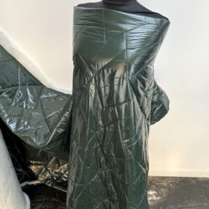 Fas Verde Inchis Matlasat Cusut Glosy - imagine 3