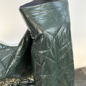 Fas Verde Inchis Matlasat Cusut Glosy - imagine 5