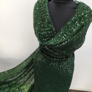 Paiete Pe Tull Elastic Zarrata Verde Inchis - imagine 5