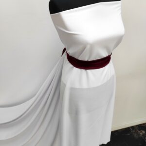 Jerse Crep Miu Miu Alb - imagine 4