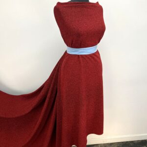 Jerse Rimzim Metalic Rosu - imagine 2