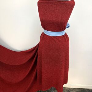 Jerse Rimzim Metalic Rosu - imagine 3