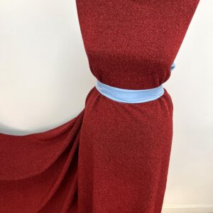 Jerse Rimzim Metalic Rosu - imagine 4