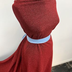 Jerse Rimzim Metalic Rosu - imagine 5