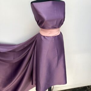 Tafta Elastica Ducesa Satinata Plamaniu - imagine 4