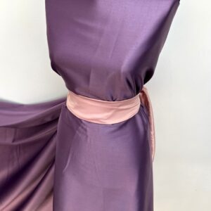 Tafta Elastica Ducesa Satinata Plamaniu - imagine 5