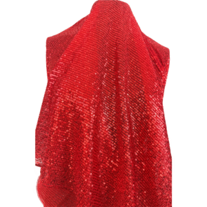 Paiete Pe Tulle Elastic Zarrata Rosu - imagine 2