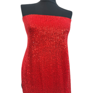 Paiete Pe Tulle Elastic Zarrata Rosu - imagine 4