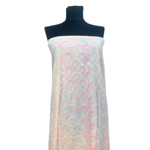 Dantela Brodata pe Tulle - Sirena - imagine 2