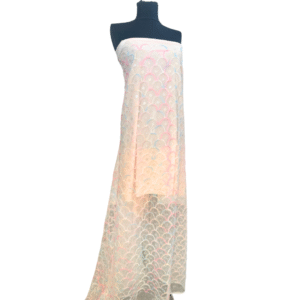Dantela Brodata pe Tulle - Sirena - imagine 4