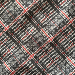 Stofa cu Carouri Mari – Rosu