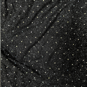 Tulle Negru cu Sclipici si Strasuri - imagine 2