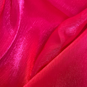 Organza Metalizat - Ciclame