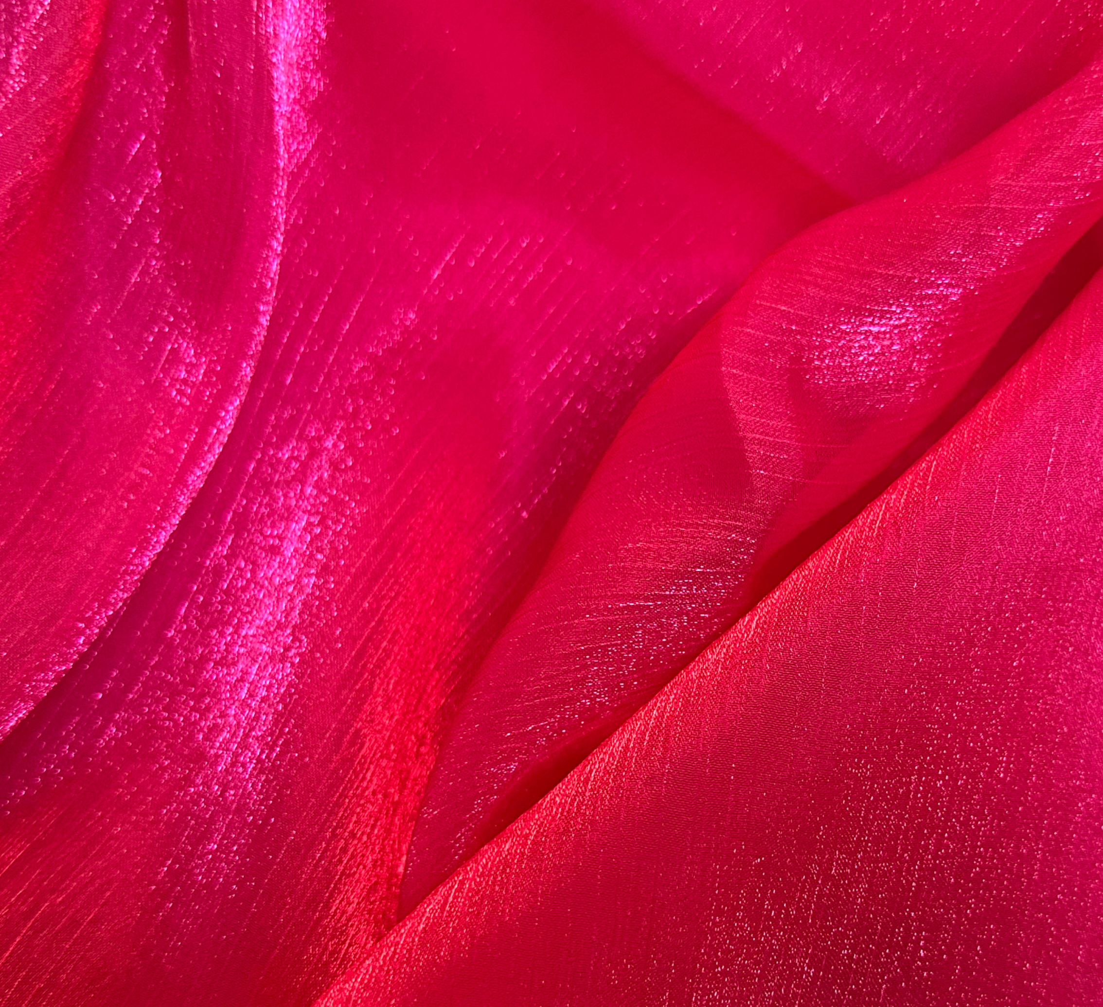 Organza Metalizat - Ciclame