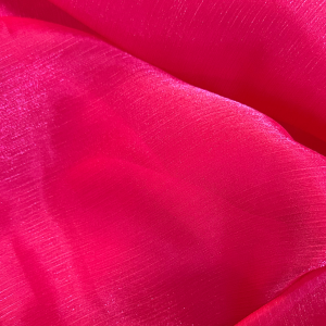 Organza Metalizat - Ciclame - imagine 3