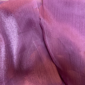 Organza Metalizat - Mov Inchis - imagine 3