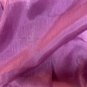 Organza Metalizat - Mov Inchis - imagine 4