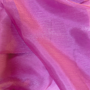 Organza Metalizat - Mov Inchis - imagine 2