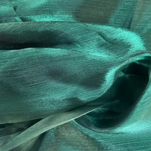 Organza Metalizat – Verde Inchis