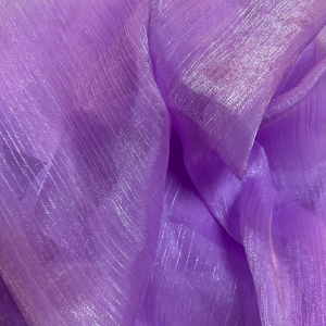 Organza Metalizat – Mov Lila
