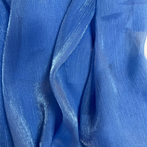 Organza Metalizat – Bleu - imagine 2