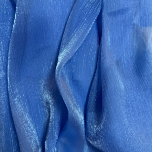 Organza Metalizat – Bleu - imagine 5