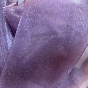 Organza Metalizat – Mov Pruna - imagine 3