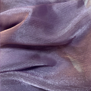 Organza Metalizat – Mov Pruna - imagine 5
