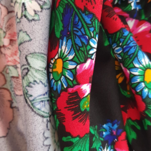Crep Miu - Miu Negru Floral - imagine 3