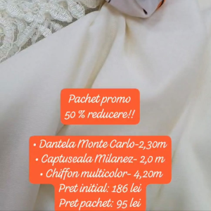 Pachet Tesaturi la oferta - Ivory - imagine 1